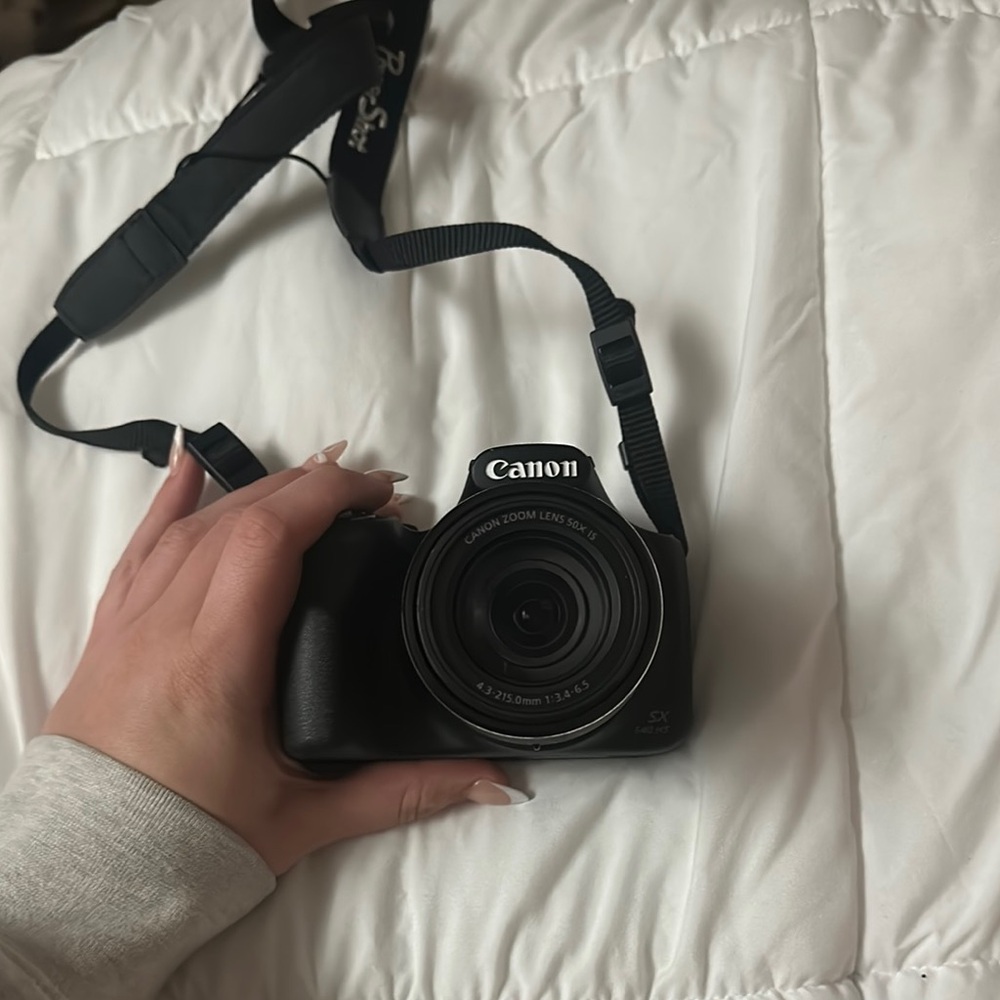 Canon Black Professional Digital Camera with Zoom Lens